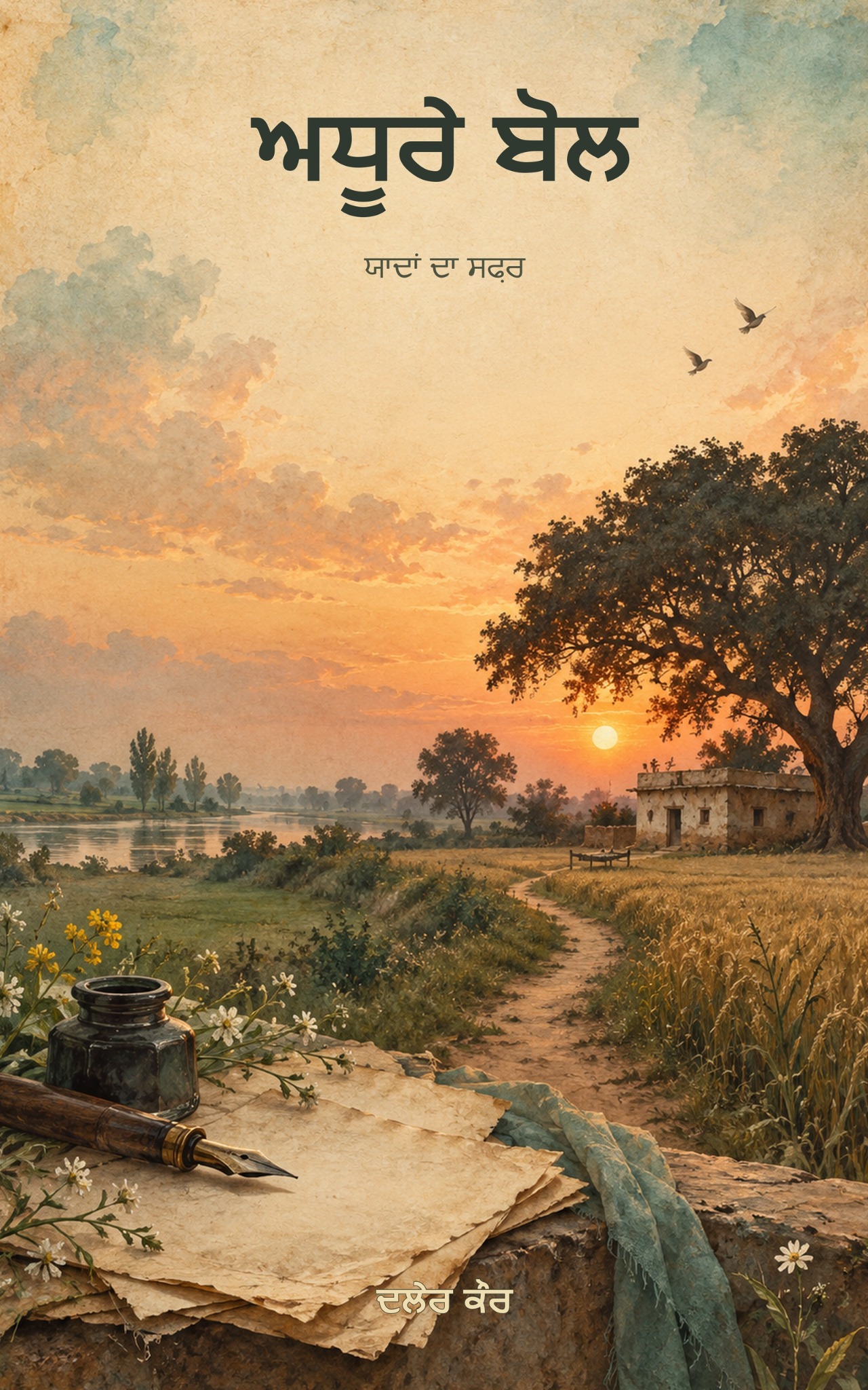 Actual cover of Adhoore Bol by Daler Kaur